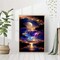 Waterfall Landscape Diamond Art Kits For Adults,DIY Moonlight Diamond Painting Kits For Adults Beginners,5D Full Drill Diamond Dots With Diamond Gem Art And Crafts For Home Wall Decor 12x16inch